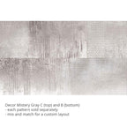 Decor Mistery Gray Ceramic Tile B-Tile Club