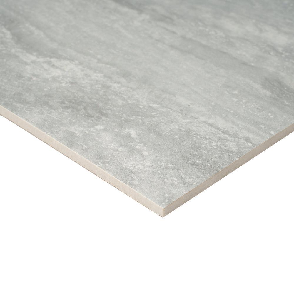 Novato Grigio 12x24 Travertine Porcelain Tile | Tile Club