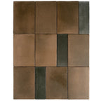 Calta Brown Matte Porcelain Tile 4x6 | Tile Club
