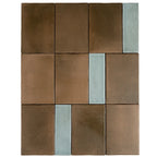 Calta Brown Matte Porcelain Tile 4x6 | Tile Club