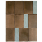 Calta Brown Matte Porcelain Tile 4x6 | Tile Club