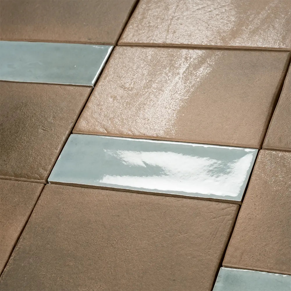 Calta Brown Matte Porcelain Tile 4x6 | Tile Club