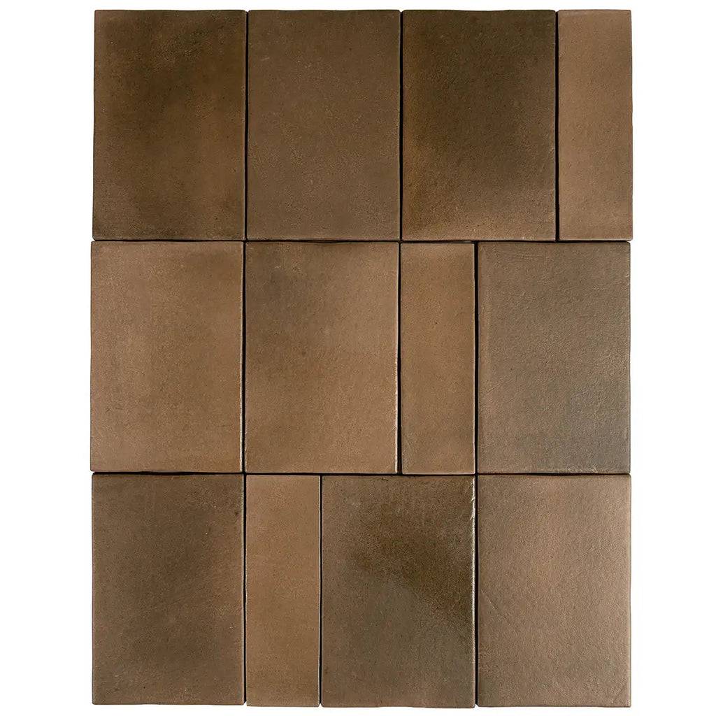 Calta Brown Matte Porcelain Tile 4x6 | Tile Club
