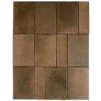 Calta Brown Matte Porcelain Tile 4x6 | Tile Club