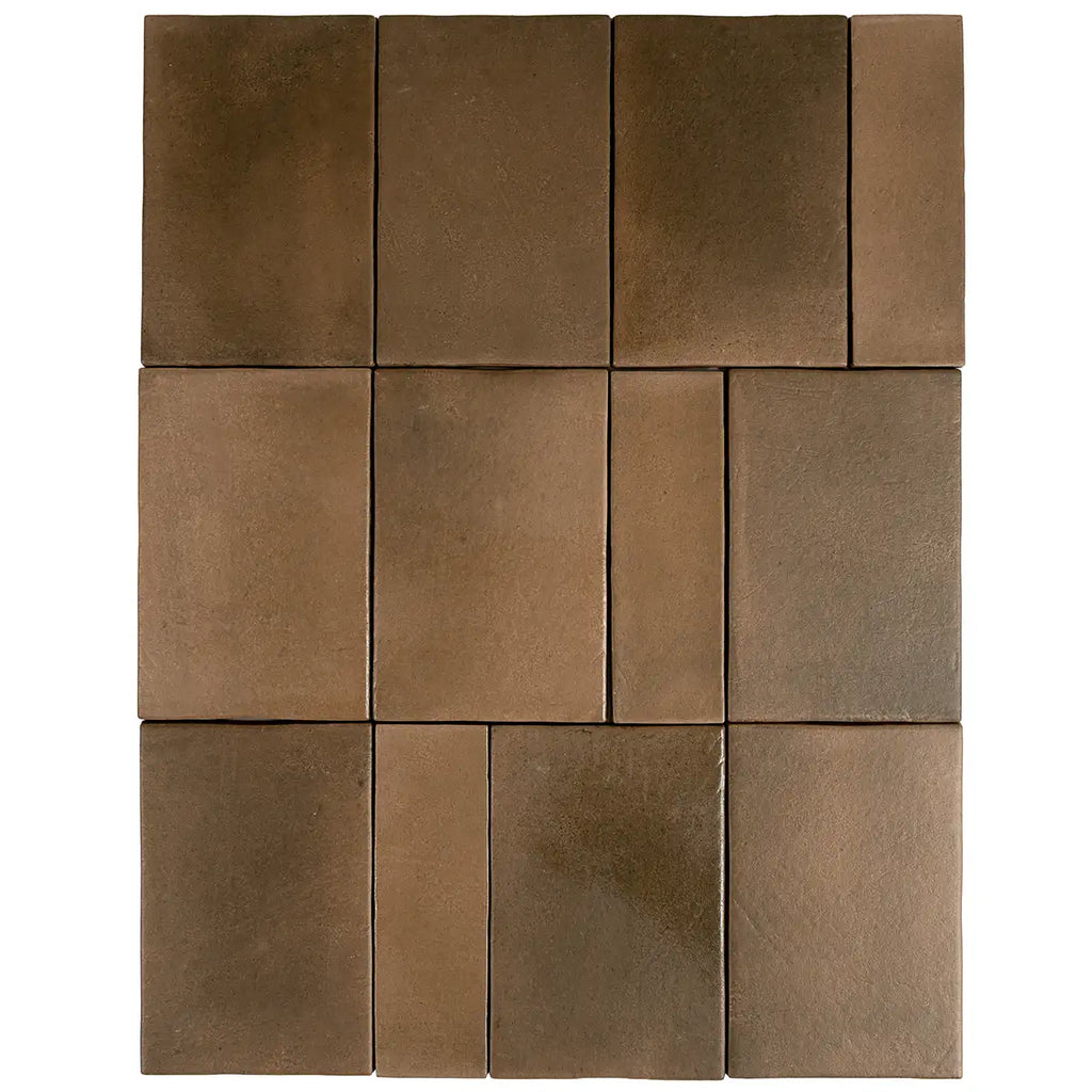 Calta Brown Matte Porcelain Tile 4x6 | Tile Club
