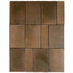 Calta Brown Matte Porcelain Tile 4x6 | Tile Club