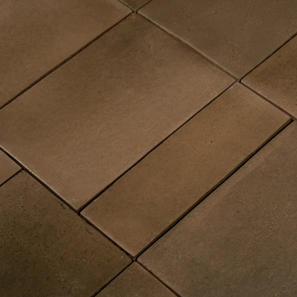 Calta Brown Matte Porcelain Tile 4x6 | Tile Club