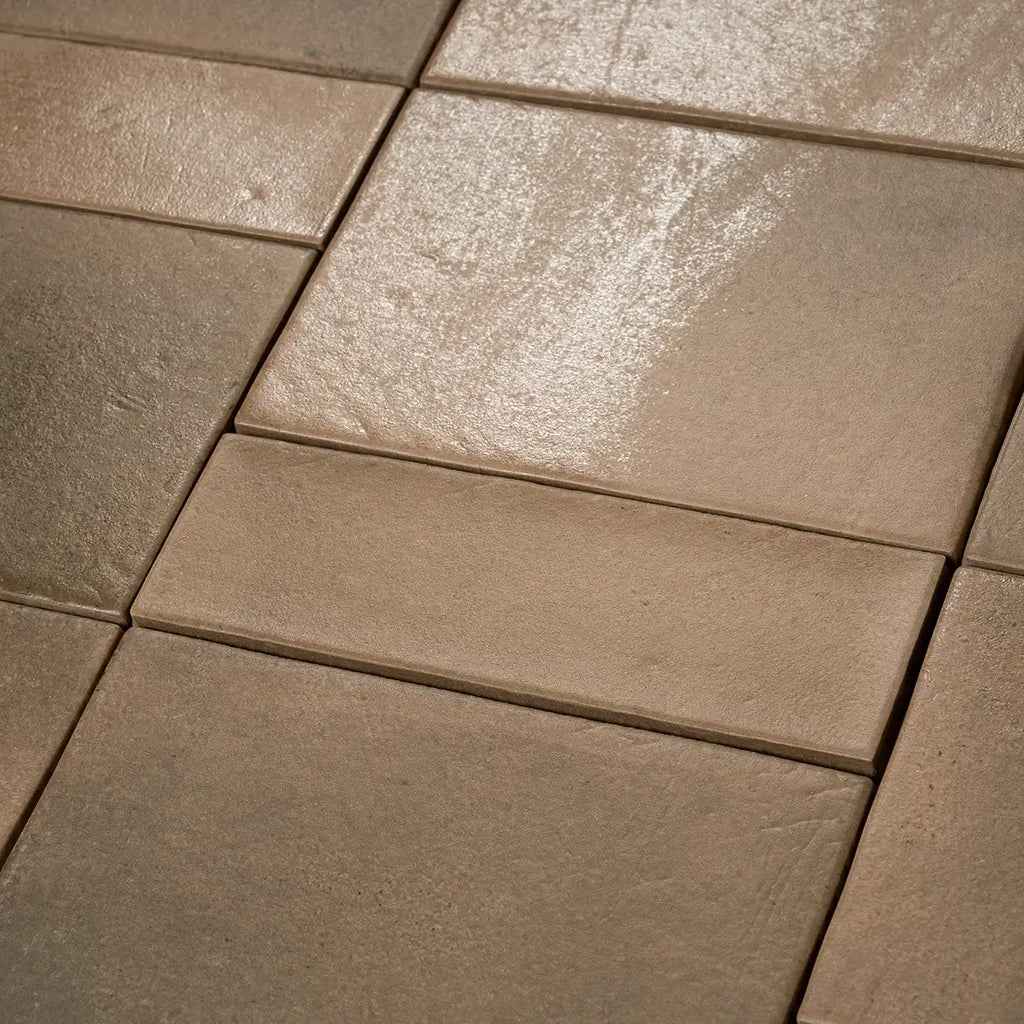 Calta Brown Matte Porcelain Tile 4x6 | Tile Club