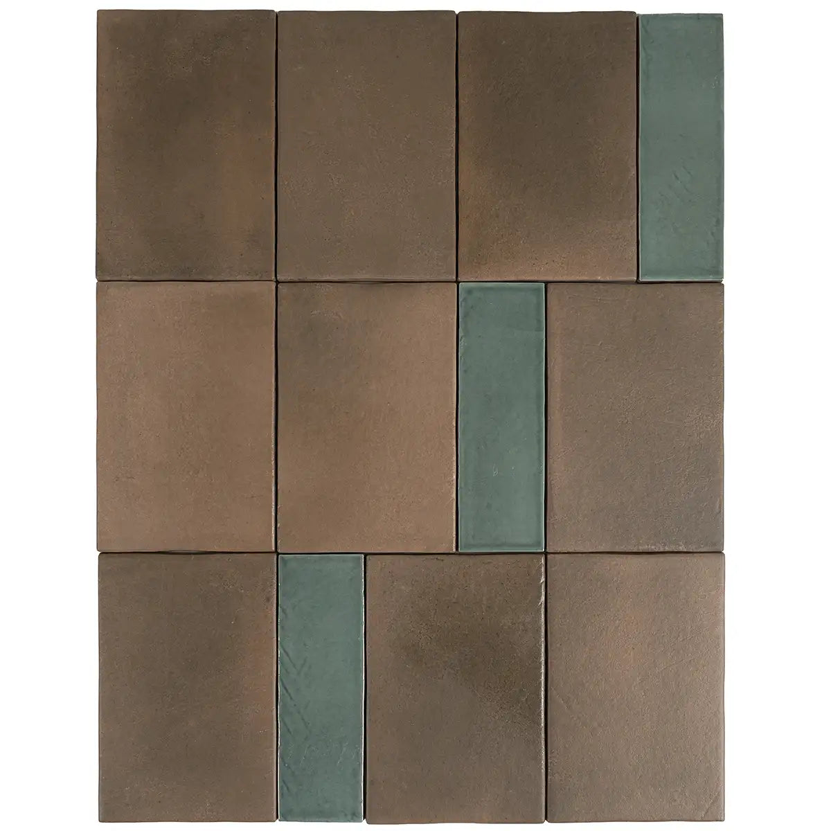 Calta Brown Matte Porcelain Tile 4x6 | Tile Club
