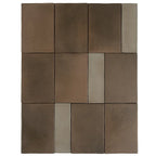 Calta Brown Matte Porcelain Tile 4x6 | Tile Club