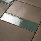 Calta Brown Matte Porcelain Tile 4x6 | Tile Club