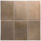 Calta Brown Matte Porcelain Tile 4x6 | Tile Club