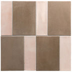 Calta Brown Matte Porcelain Tile 4x6 | Tile Club