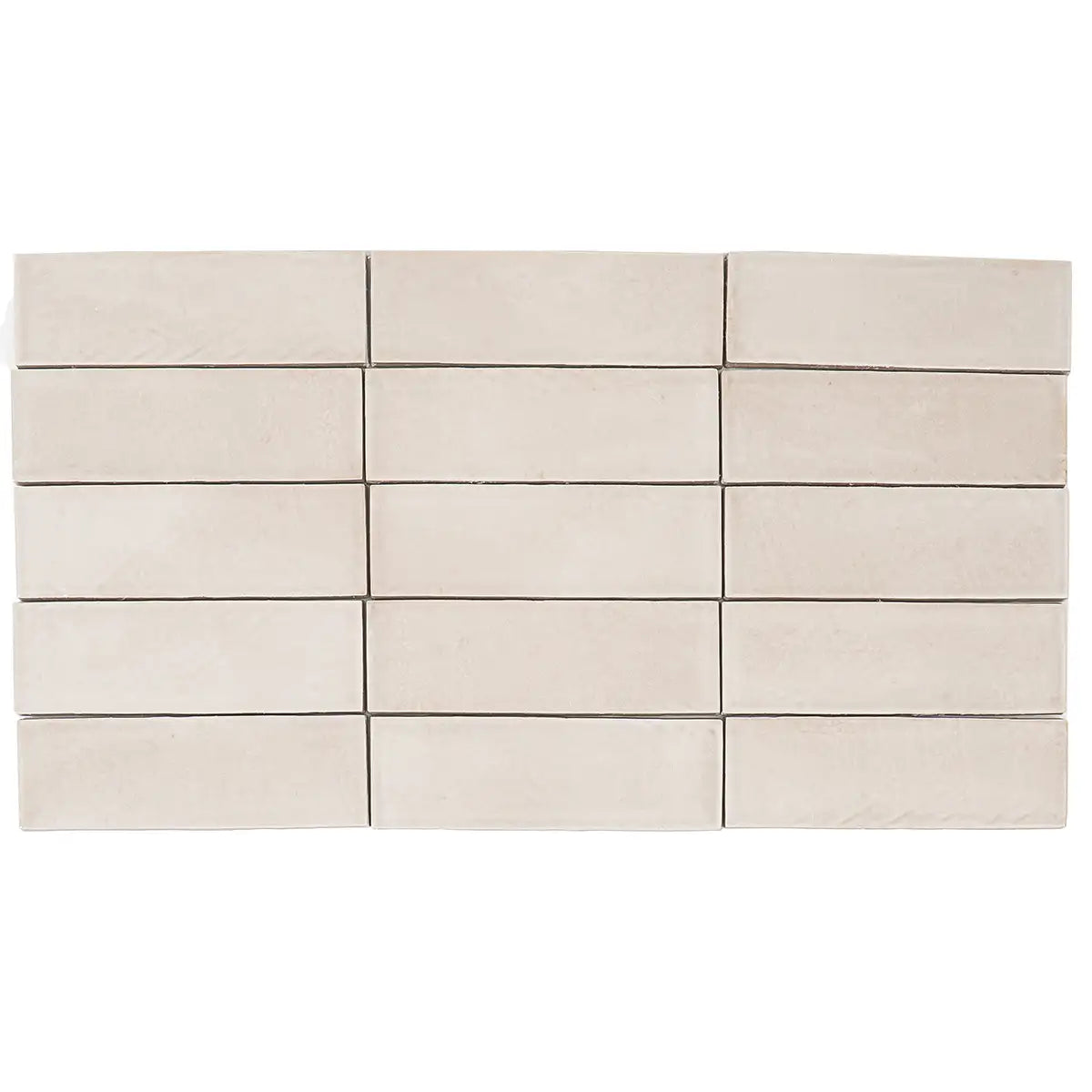 Calta Greige Matte Porcelain Subway Tile 2x6 | Tile Club