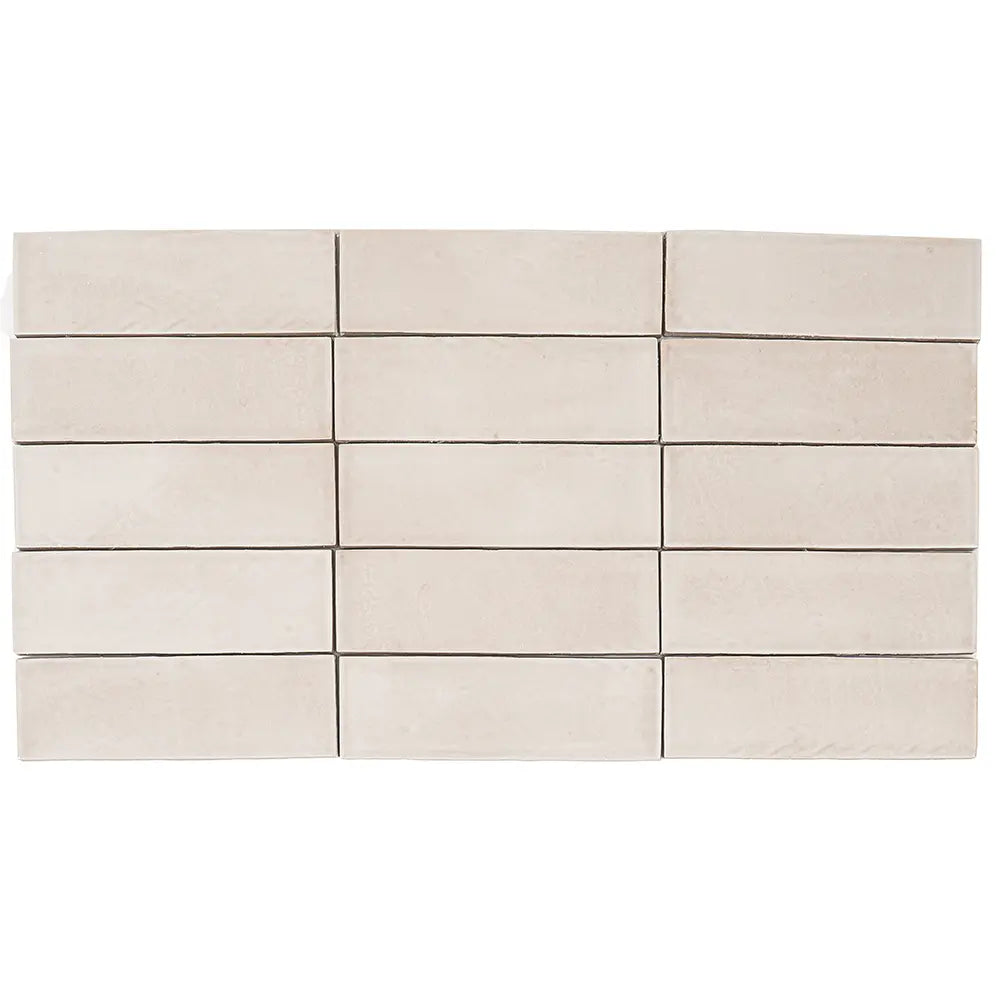 Calta Greige Matte Porcelain Subway Tile 2x6 | Tile Club