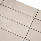 Calta Greige Matte Porcelain Subway Tile 2x6 | Tile Club