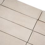 Calta Greige Matte Porcelain Subway Tile 2x6 | Tile Club