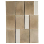 Calta Greige Matte Porcelain Tile 4x6 | Tile Club