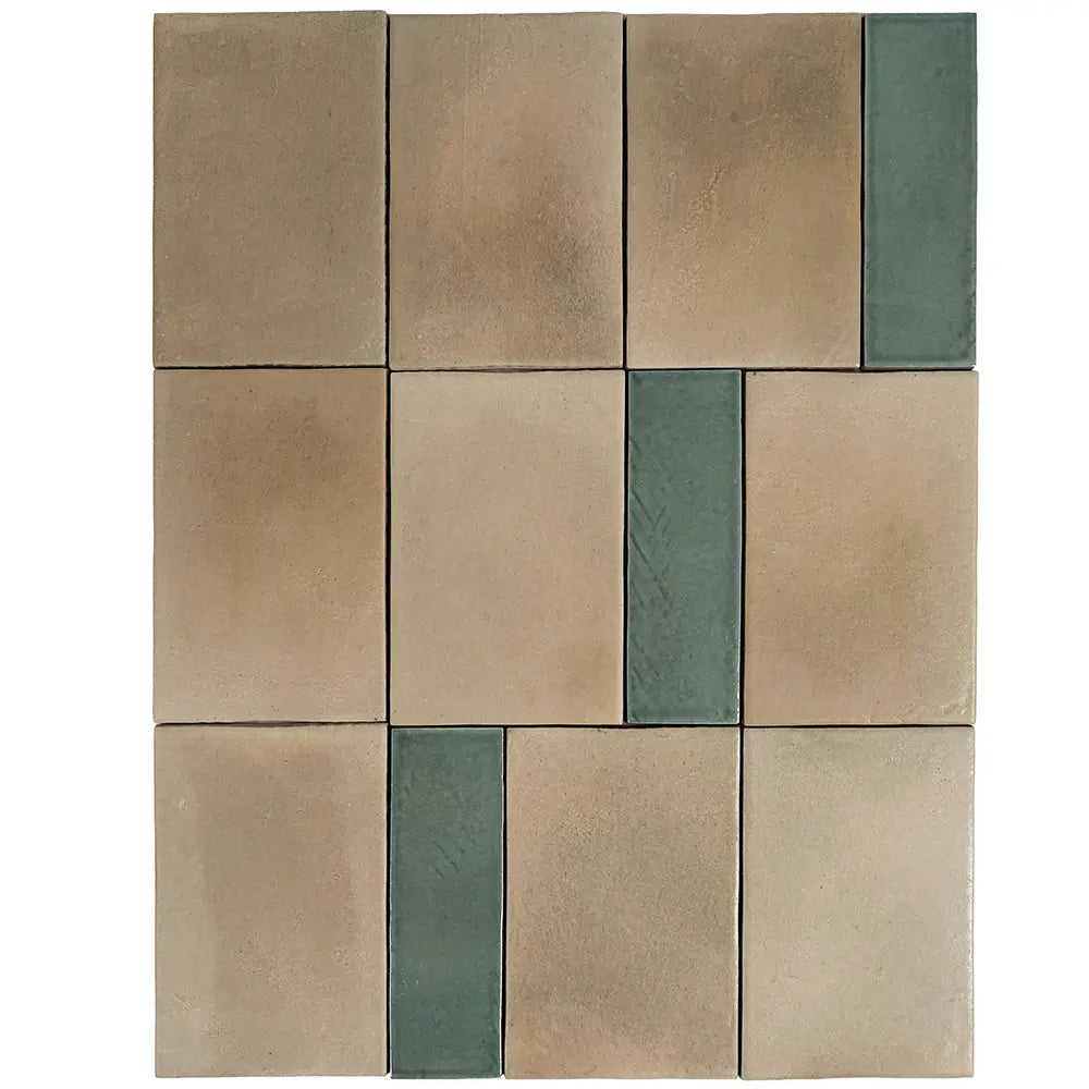 Calta Greige Matte Porcelain Tile 4x6 | Tile Club