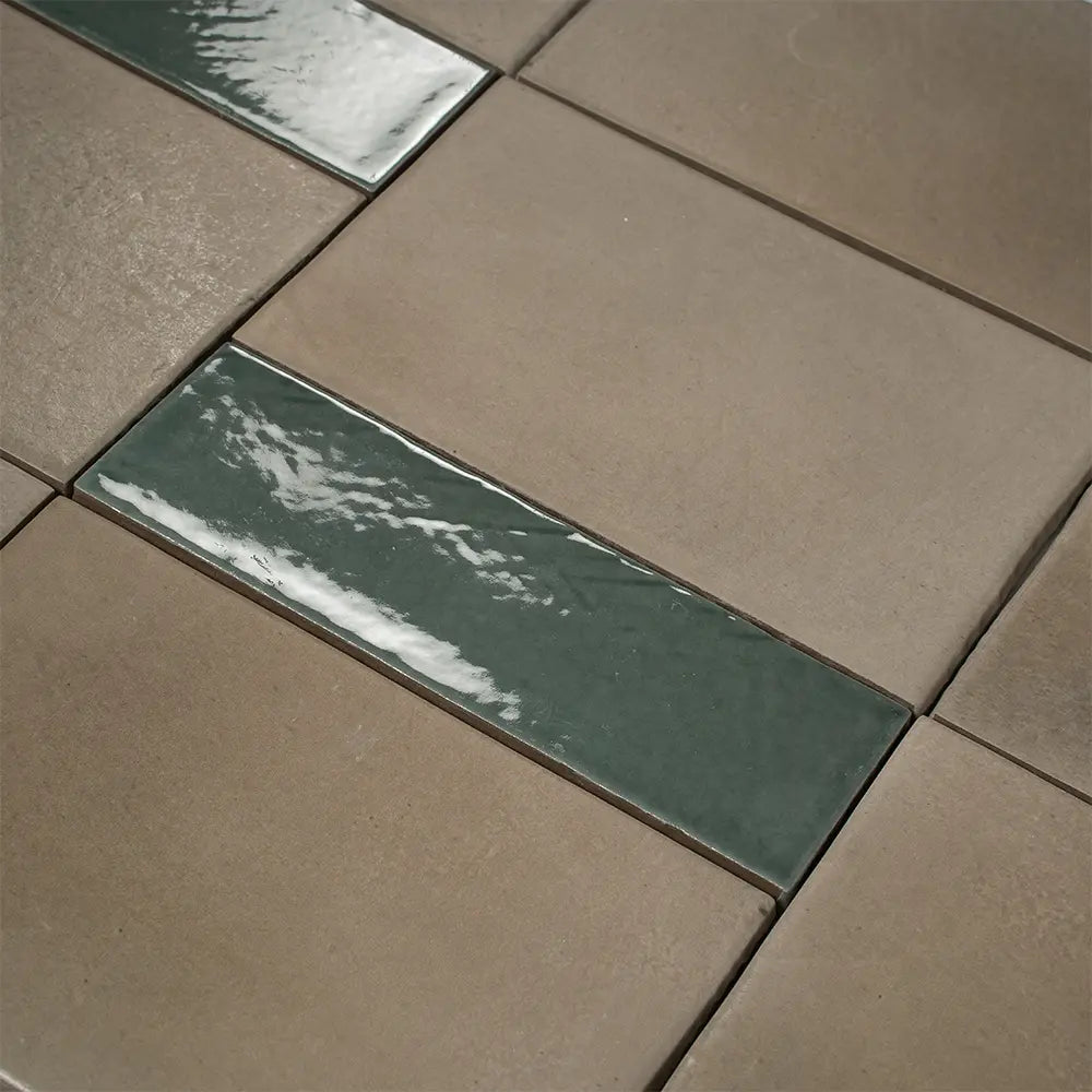 Calta Greige Matte Porcelain Tile 4x6 | Tile Club