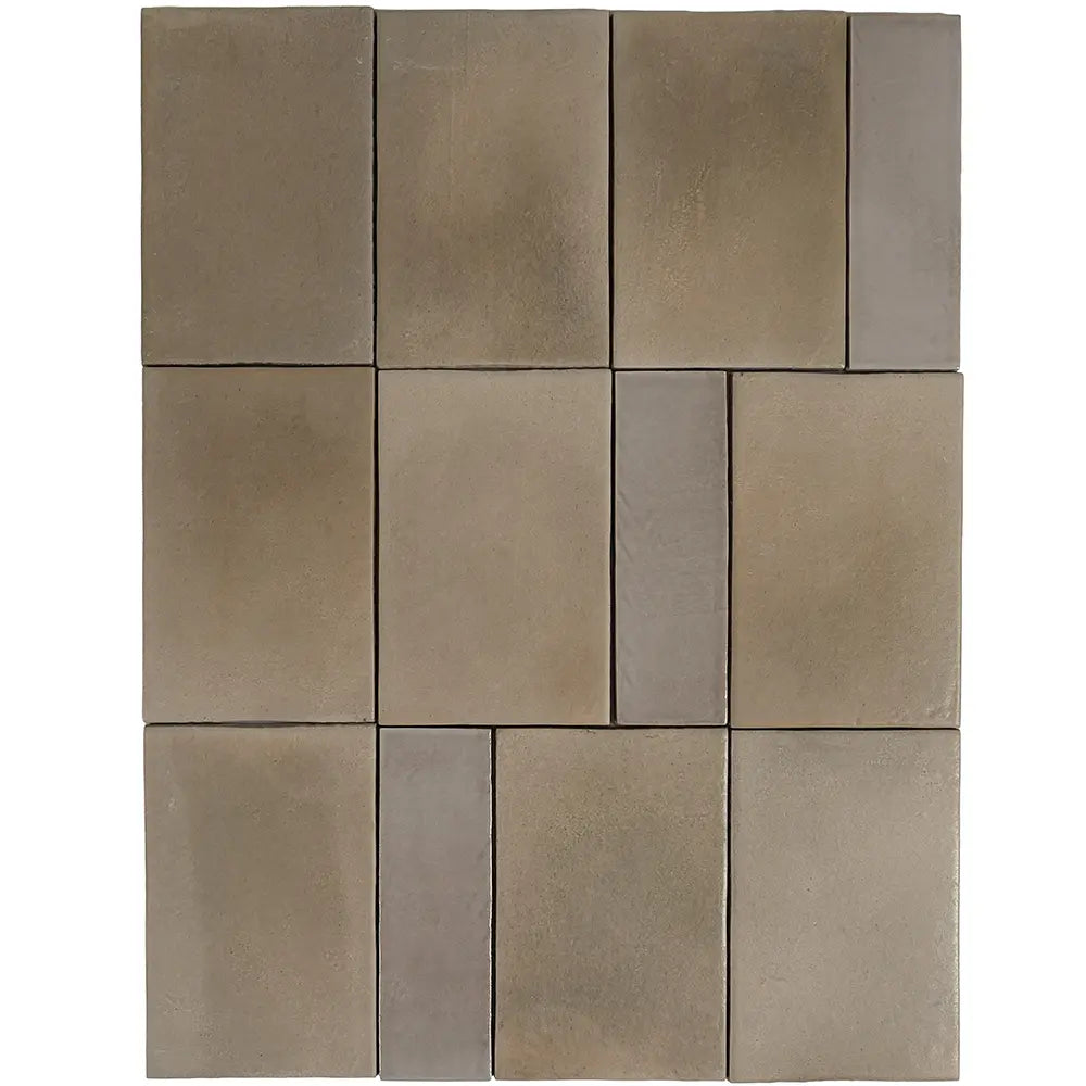 Calta Greige Matte Porcelain Tile 4x6 | Tile Club