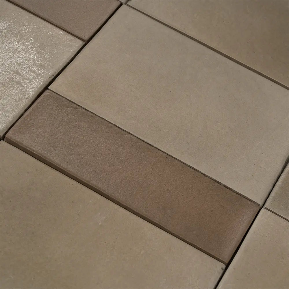 Calta Greige Matte Porcelain Tile 4x6 | Tile Club