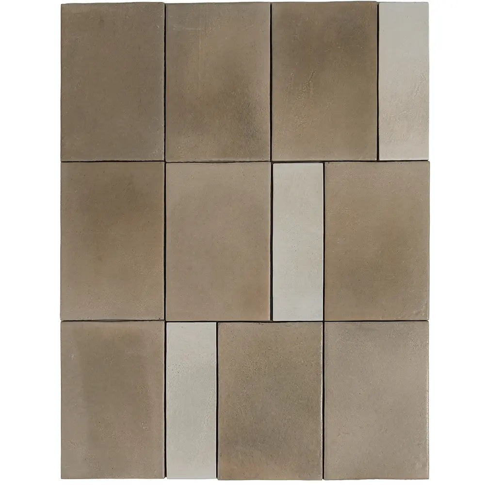 Calta Greige Matte Porcelain Tile 4x6 | Tile Club