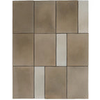 Calta Greige Matte Porcelain Tile 4x6 | Tile Club