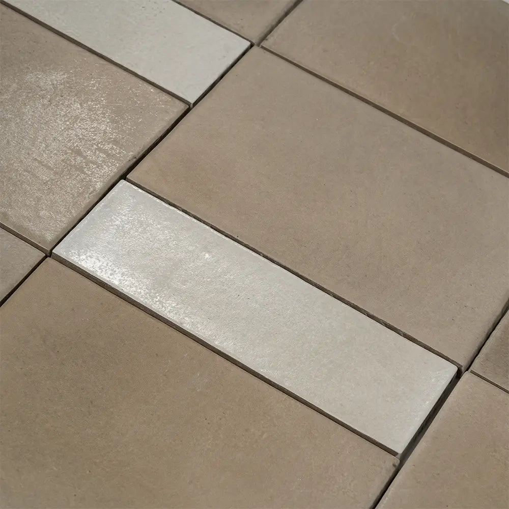 Calta Greige Matte Porcelain Tile 4x6 | Tile Club