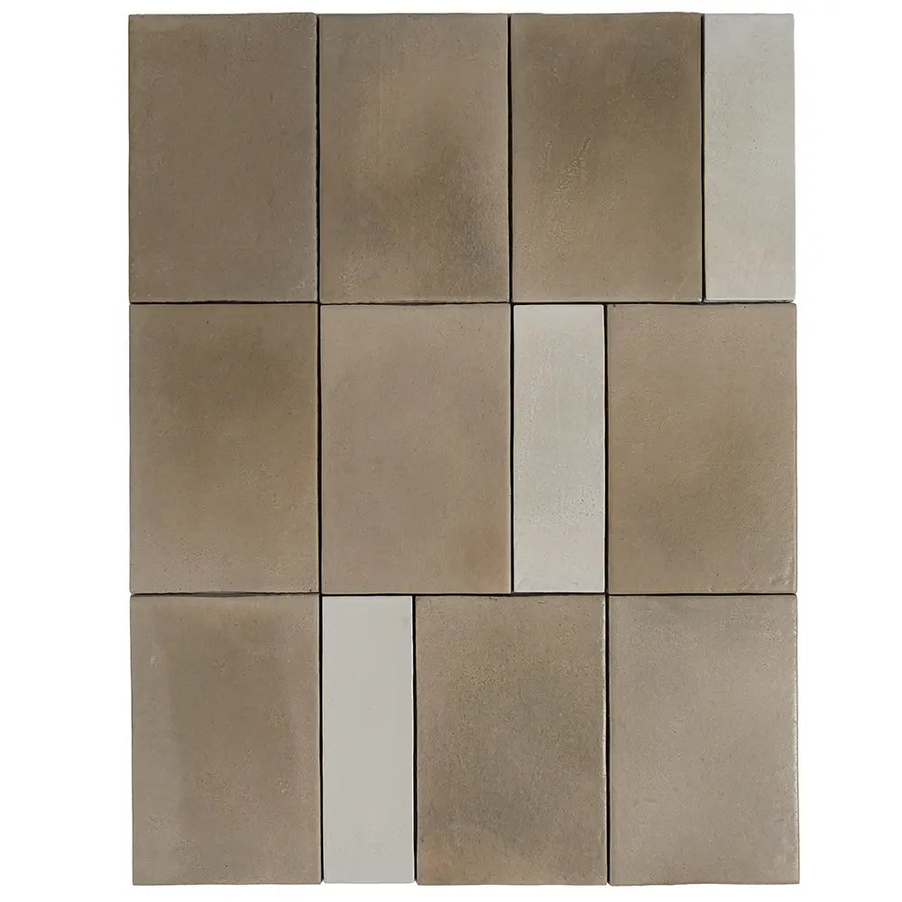 Calta Greige Matte Porcelain Tile 4x6 | Tile Club