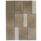 Calta Greige Matte Porcelain Tile 4x6 | Tile Club