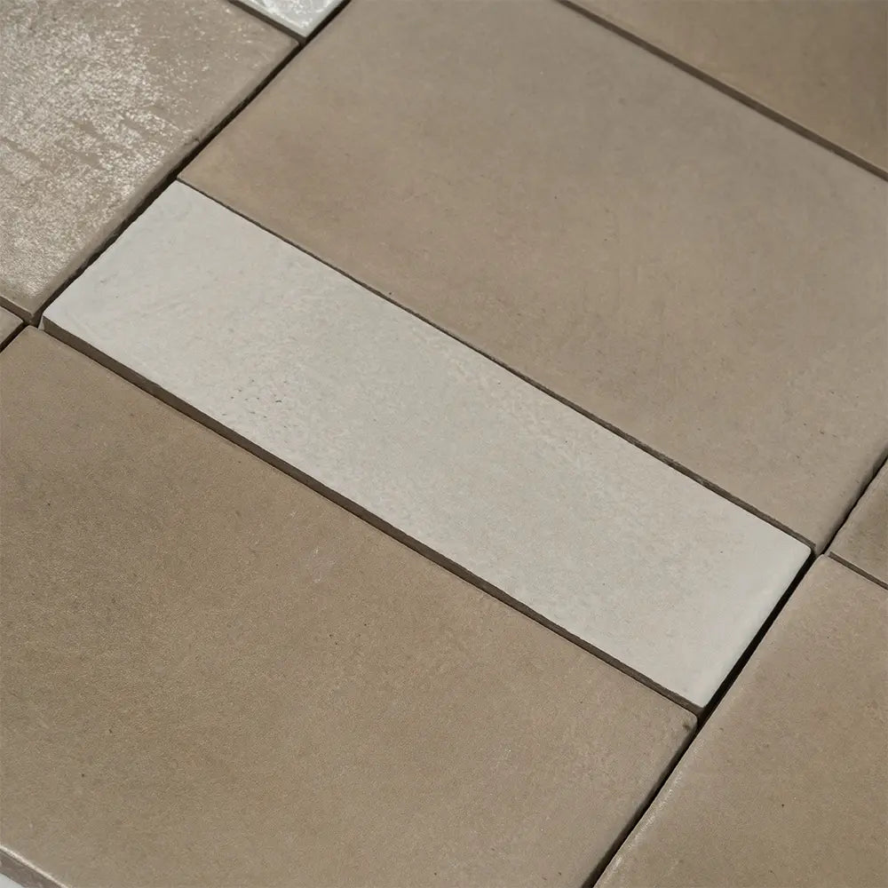 Calta Greige Matte Porcelain Tile 4x6 | Tile Club