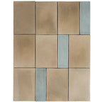 Calta Greige Matte Porcelain Tile 4x6 | Tile Club