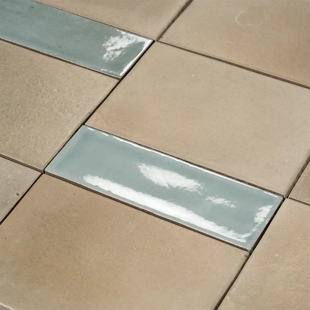 Calta Greige Matte Porcelain Tile 4x6 | Tile Club
