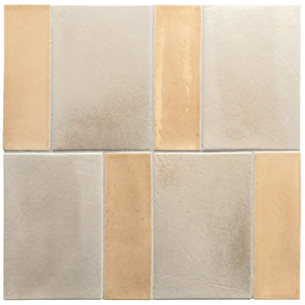 Calta Greige Matte Porcelain Tile 4x6 | Tile Club