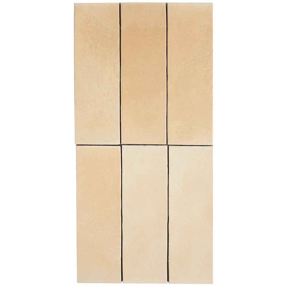 Calta Terracotta Matte Porcelain Subway Tile 2x6 | Tile Club