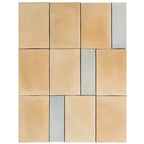 Calta Terracotta Matte Porcelain Tile 4x6 | Tile Club