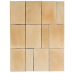 Calta Terracotta Matte Porcelain Tile 4x6