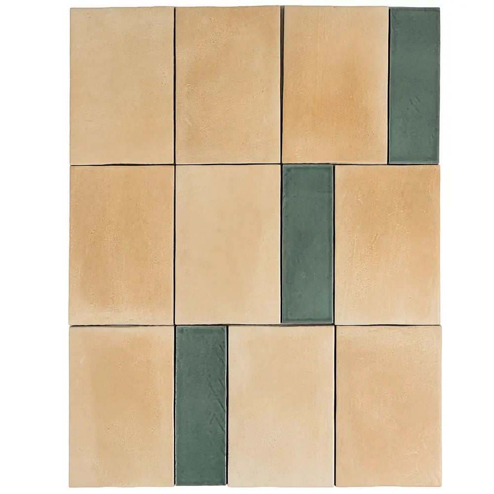 Calta Terracotta Matte Porcelain Tile 4x6 | Tile Club