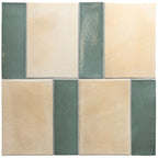 Calta Teal Gloss Porcelain Subway Tile 2x6 | Tile Club
