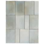 Calta Ice Matte Porcelain Subway Tile 2x6