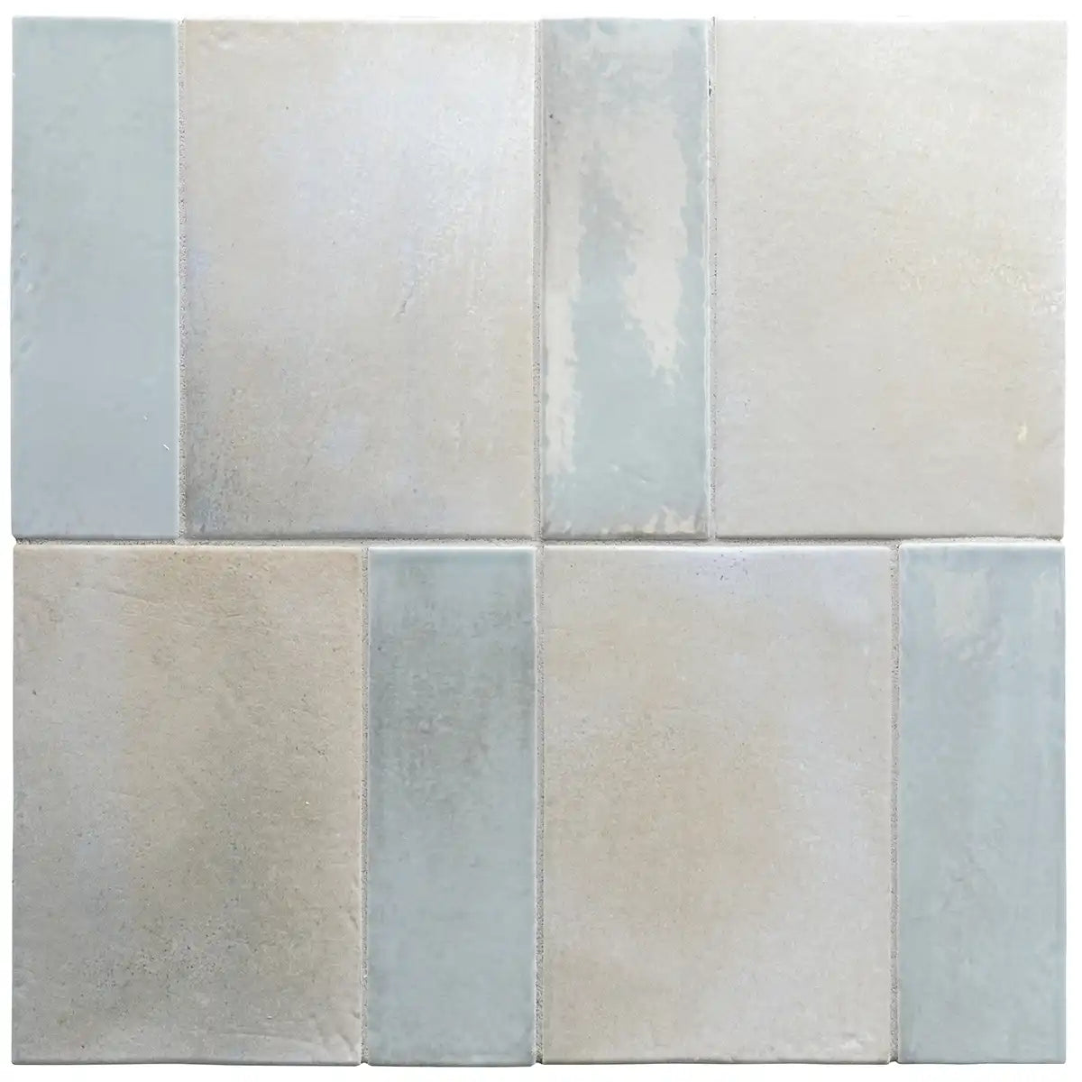 Calta Blue Gloss Porcelain Subway Tile 2x6 | Tile Club