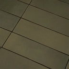 Calta Green Matte Porcelain Subway Tile 2x6 | Tile Club