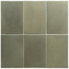 Calta Green Matte Porcelain Tile 4x6