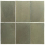 Calta Green Matte Porcelain Tile 4x6 | Tile Club