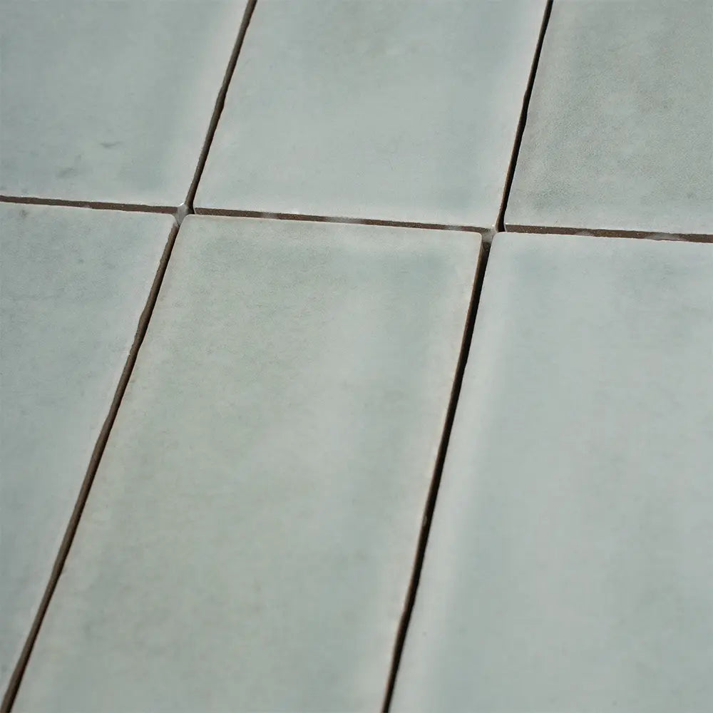 Calta Blue Gloss Porcelain Subway Tile 2x6 | Tile Club