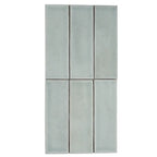 Calta Blue Gloss Porcelain Subway Tile 2x6 | Tile Club