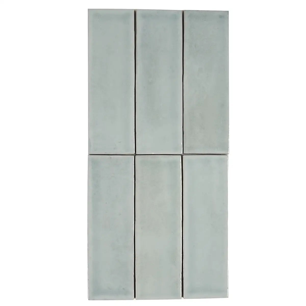 Calta Blue Gloss Porcelain Subway Tile 2x6 | Tile Club