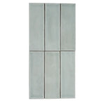 Calta Blue Gloss Porcelain Subway Tile 2x6 | Tile Club