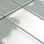 Calta Blue Gloss Porcelain Subway Tile 2x6 | Tile Club